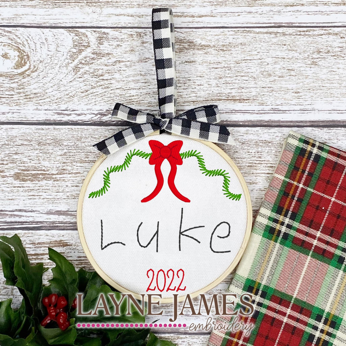 Keepsake Handwriting Ornament