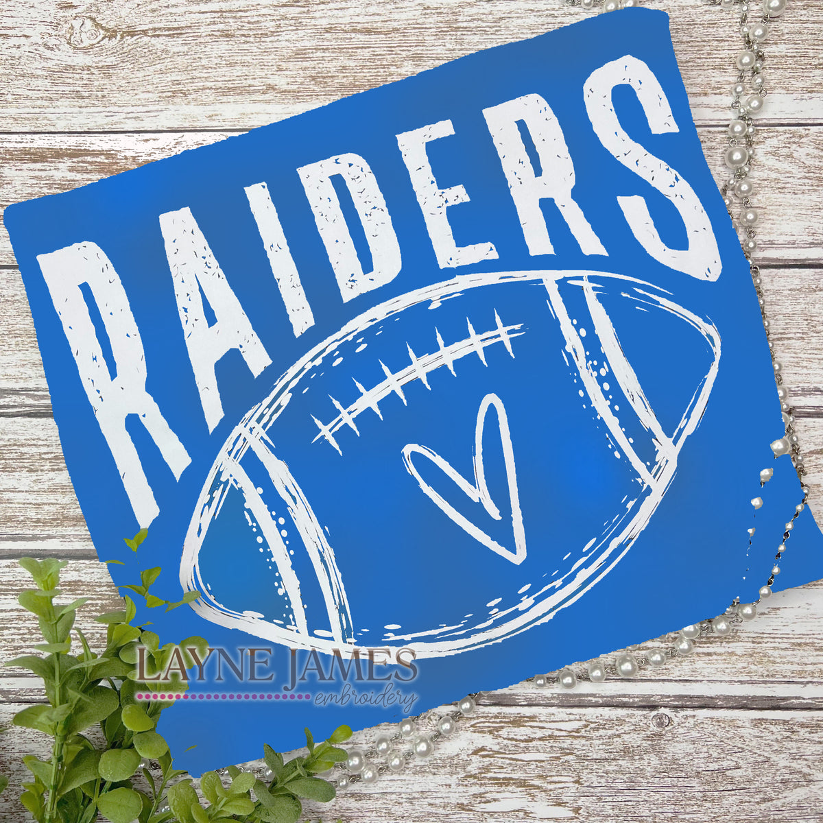 Raider Football Love Tee