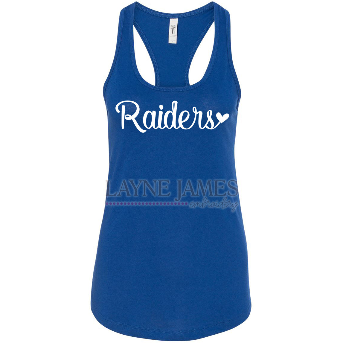 Raiders Fitted Women's Tank Top