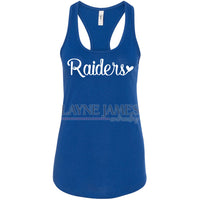 Raiders Fitted Women's Tank Top