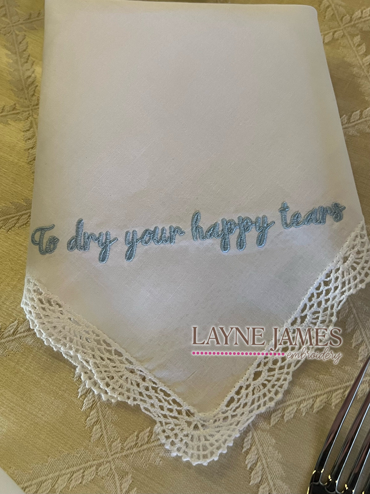 Embroidered Handkerchief