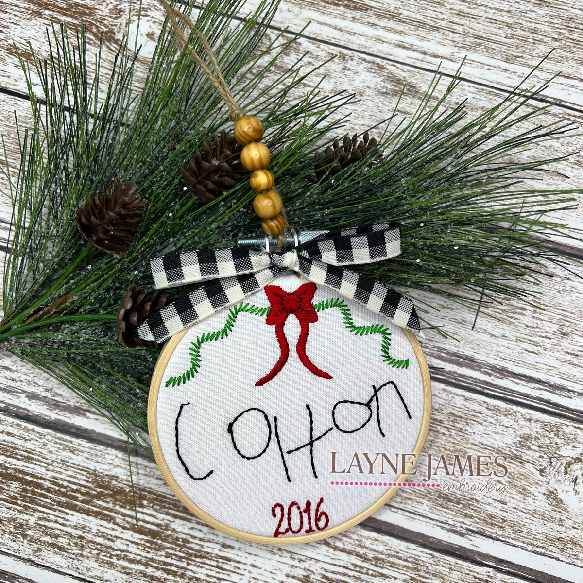 Keepsake Handwriting Ornament