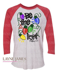 Christmas "Be the Light" Tee