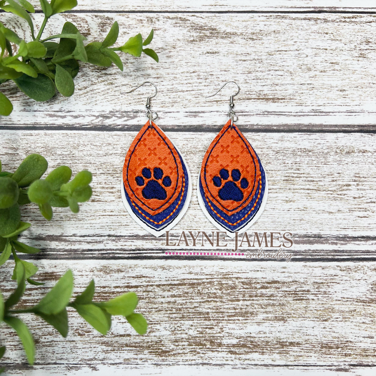 Team Colors Sports Earrings