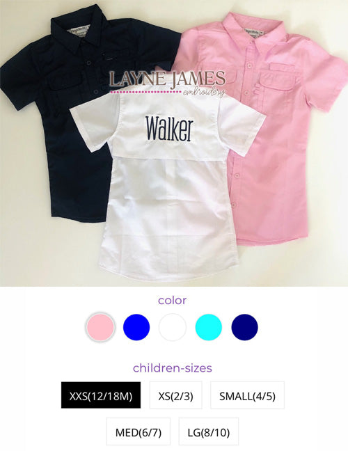 Children's Fishing Shirt MAY 2022 Pre-Order – Layne James