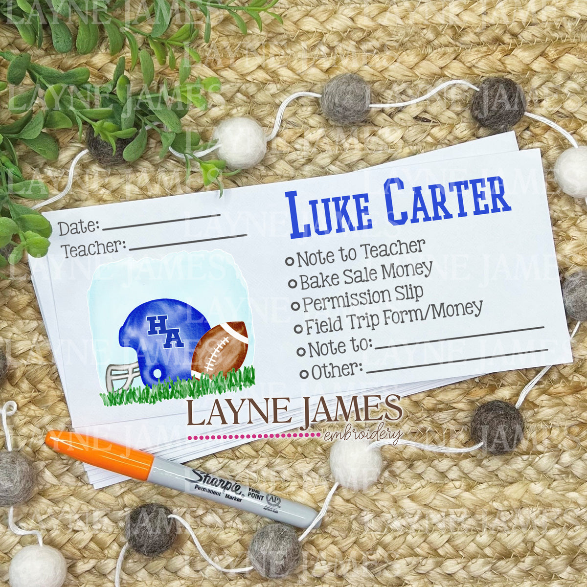 School Envelope Set