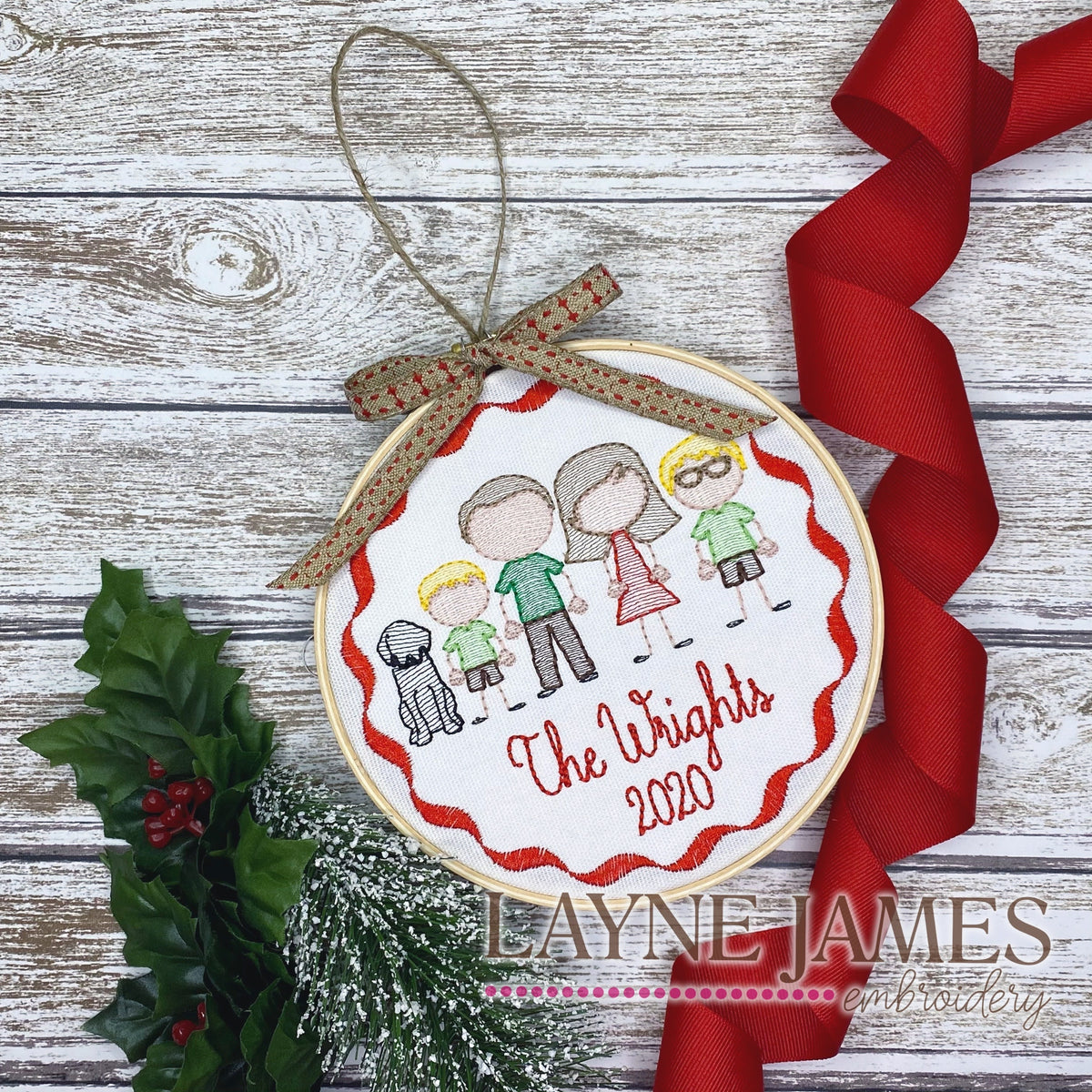 Custom Family Ornament