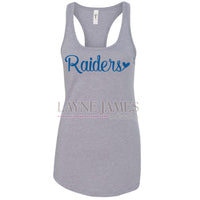 Raiders Fitted Women's Tank Top