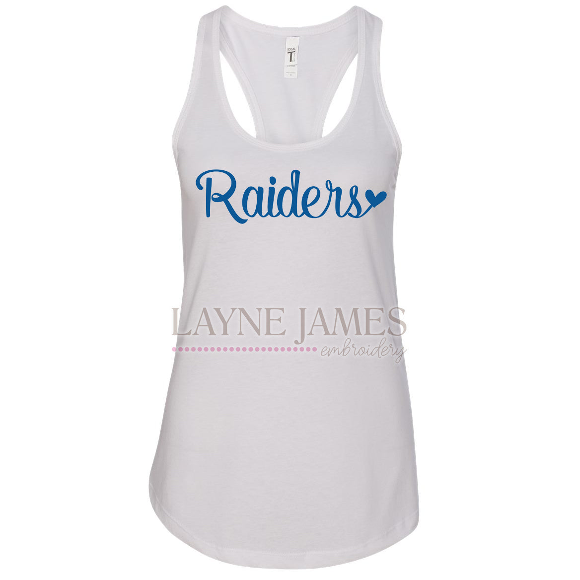 Raiders Fitted Women's Tank Top