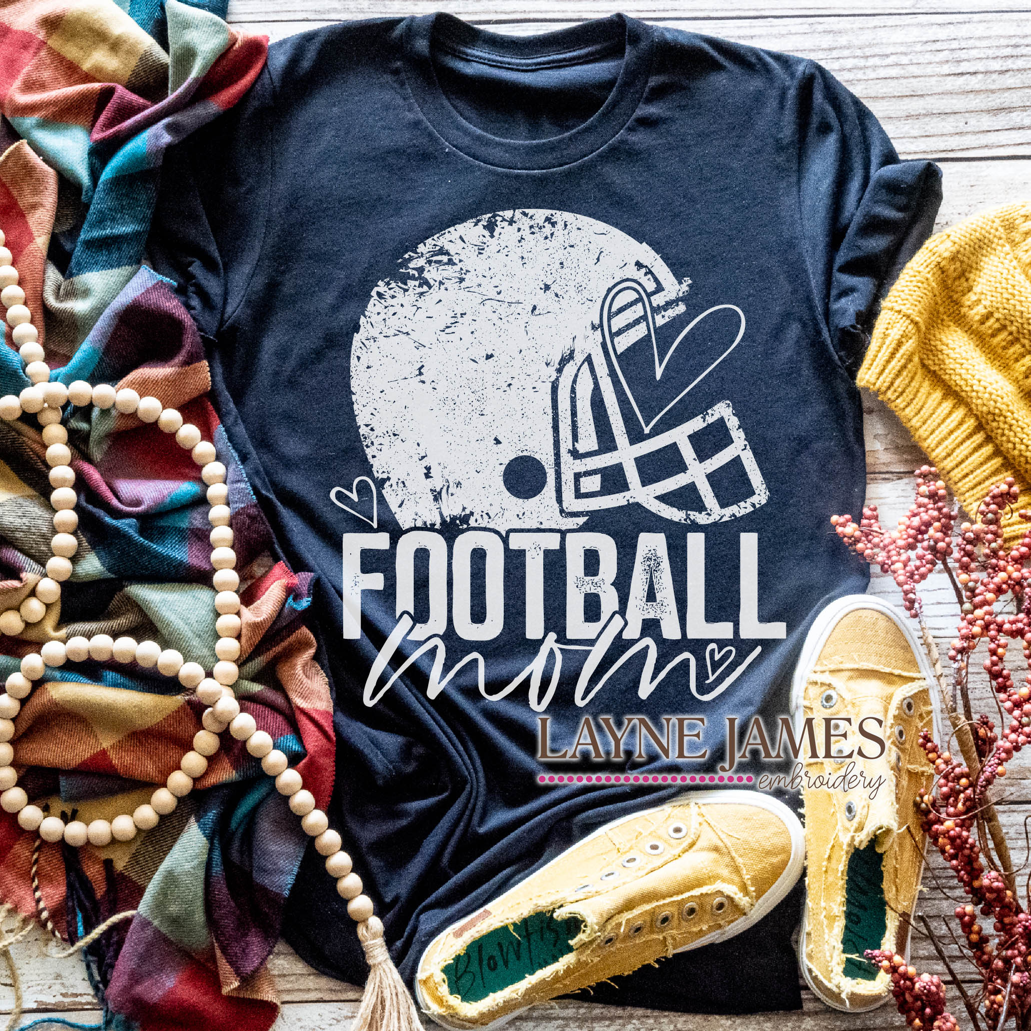 Football Mom Tee – Layne James