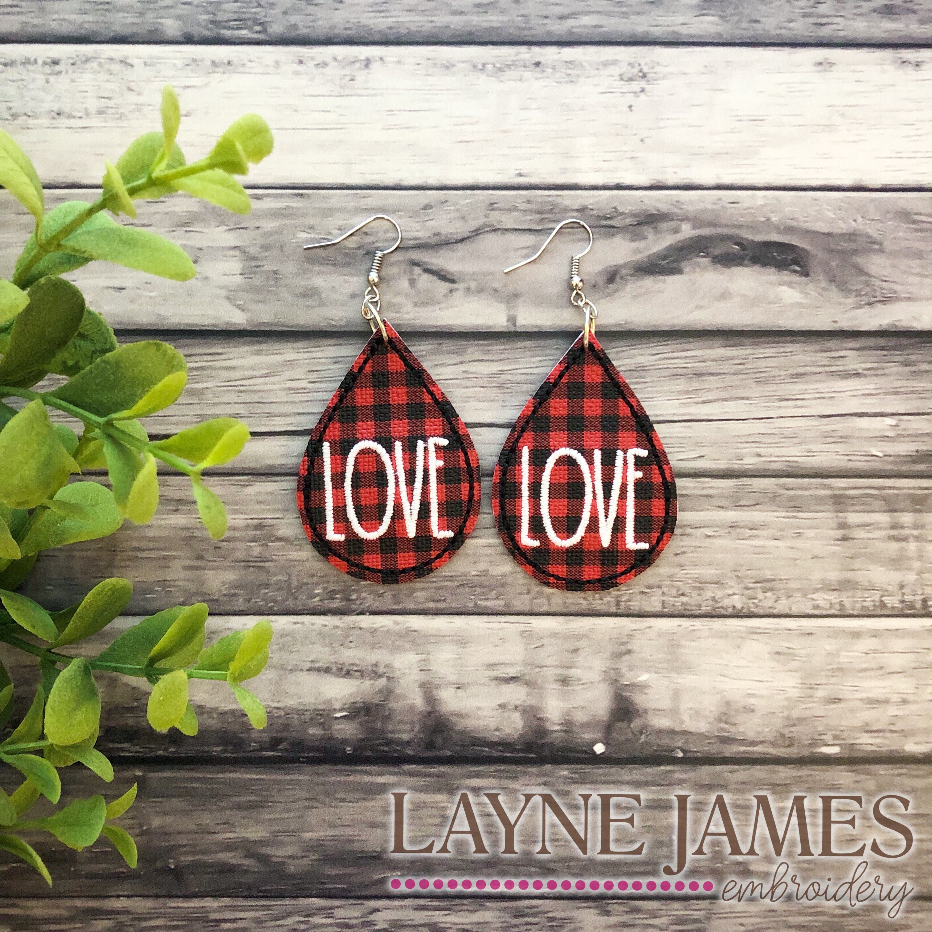 5 Pairs Valentine's Day Interlocking Heart Dangle Earrings Rhinestone Red  Heart Hook Earrings for Women : Amazon.in: Jewellery